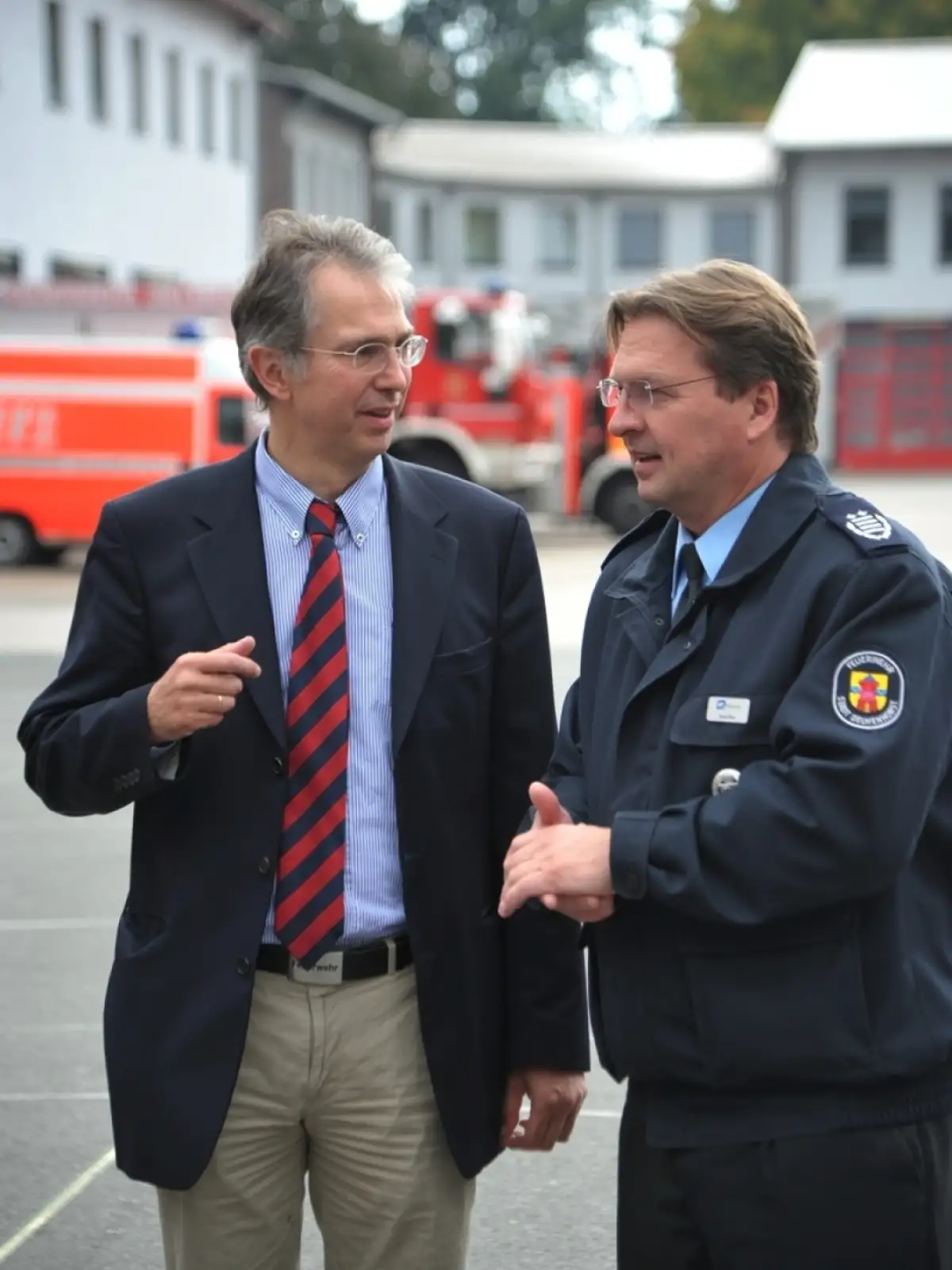 Feier Bei Der Feuerwehr