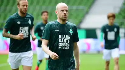 Immer klare Kante: Werders Vizekapitän Davy Klaassen.