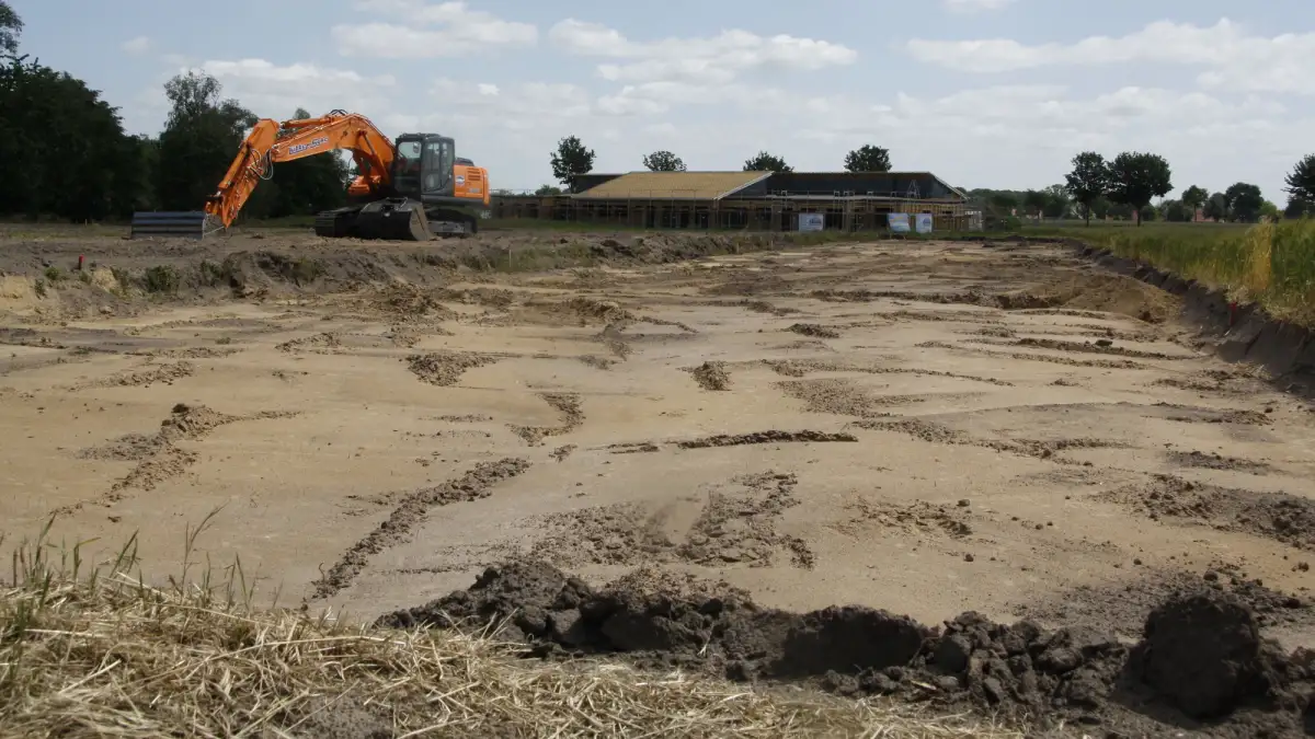 Neu und sechszügig: Bau der Kita in Leeste schreitet voran