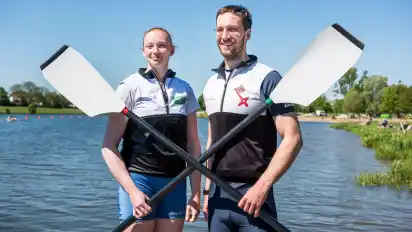 Allrounder am Werdersee: Levke Gill und André Müller rudern nicht nur, sondern sind auch als Trainer oder Organisator aktiv.