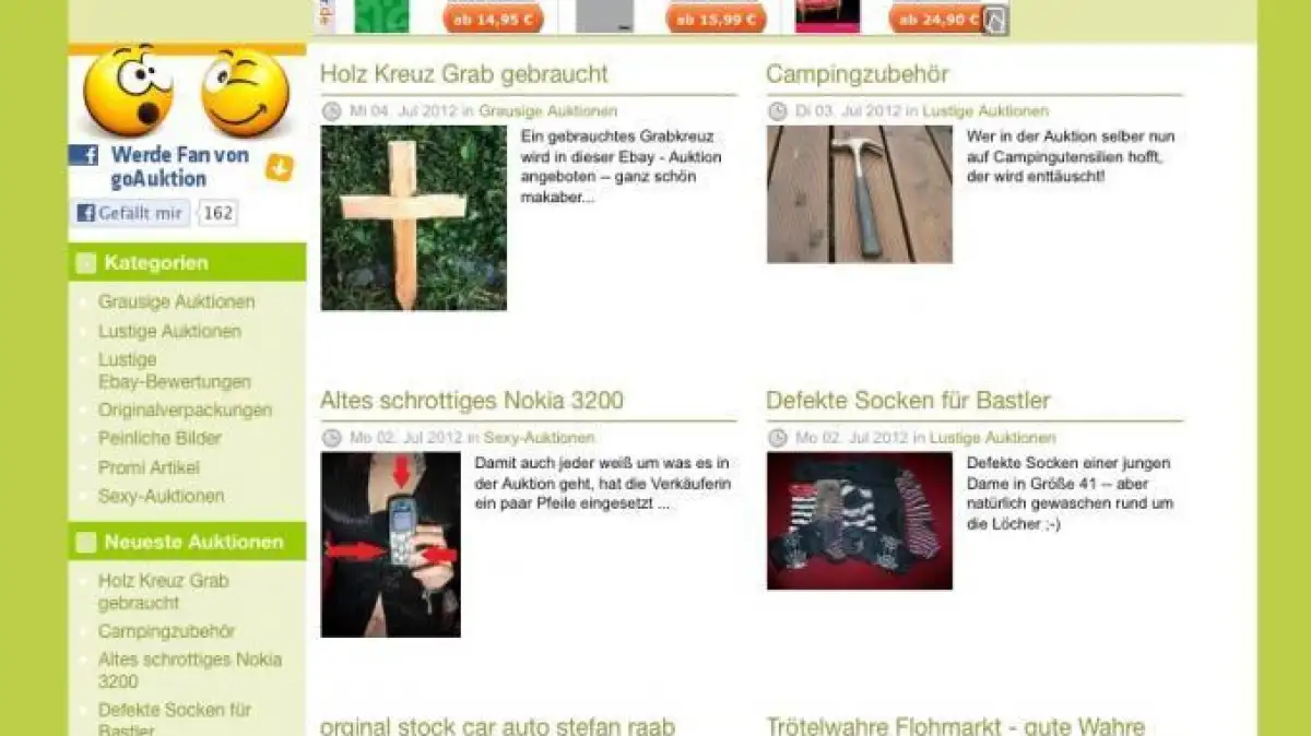 Absurde eBayAuktionen
