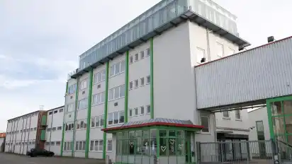 Das alte Verwaltungsgebäude der Könecke-Wurstfabrik.