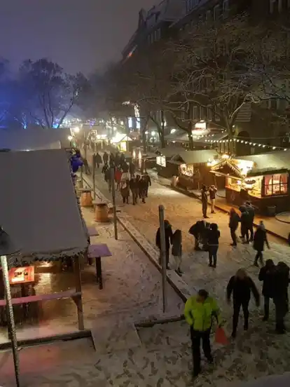Michaela Kübler hat uns dieses Bild vom Weihnachtsmarkt in Bremen geschickt.