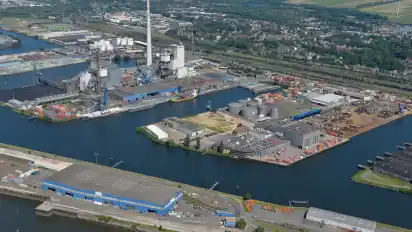 Wohin entwickelt sich der Industriehafen, der nur wenige Hundert Meter von ihren Häusern entfernt liegt? Diese Frage interessiert naturgemäß viele Bewohner Oslebshausens.