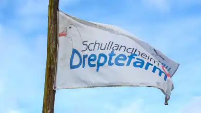 Flagge zeigen für die Natur: Das Schullandheim Dreptefarm bietet Gruppen und Klassen die Möglichkeit, Fauna und Flora zu erleben.