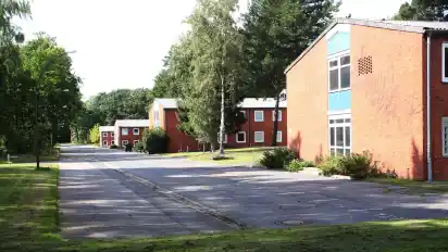 Blick auf die Lützow-Kaserne in Schwanewede.
