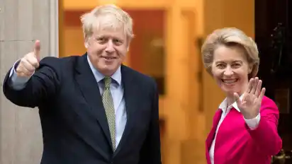 Schwierige Partnerschaft: Premier Boris Johnson und EU-Kommissionspräsidentin Ursula von der Leyen.