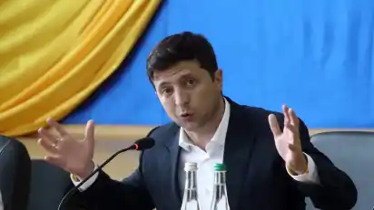 Wohin steuert er die Ukraine? Präsident Wolodymyr Selenskyj.