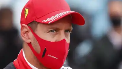 Will das Kapitel Ferrari würdig zu Ende bringen: Sebastian Vettel. Foto: Francois Lenoir/POOL REUTERS/AP/dpa