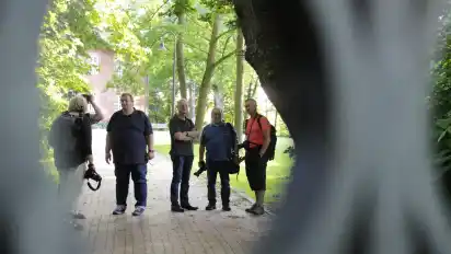 Die Aktiven der Fotogruppe Hagen machten unter anderem eine Fotoexkursion zur Burg und stießen dort auf interessante Motive.