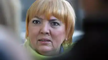 Die Grünen-Bundesvorsitzende Claudia Roth