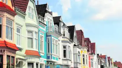 Die Fassaden historischer Altbremer Häuser, wie hier in der Franziusstraße, wollen auch viele Anwohner in anderen Quartieren schützen.