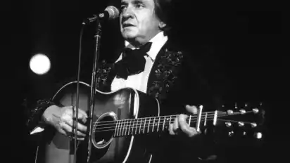 "The Man in Black": 10 Jahre nach seinem Tod ist Country-Sänger Johnny Cash noch lange nicht vergessen. Foto: Wolfgang Eilmes/Archiv