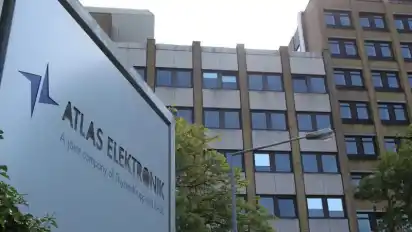 Der Sitz der Firma Atlas Elektronik im Bremer Stadtteil Sebaldsbrück.