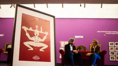 Das Plakat zur Hans-Christian-Andersen-Ausstellung in der Kunsthalle Bremen