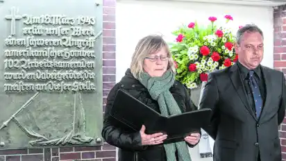 Maike Niesel und Gilles Wischnowski sprechen Andachtsworte