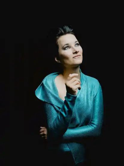 Die Sopranistin Anna Prohaska.
