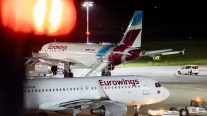 Als Reaktion auf die Corona-Krise schließt die Lufthansa den Flugbetrieb ihrer Kölner Tochter Germanwings.