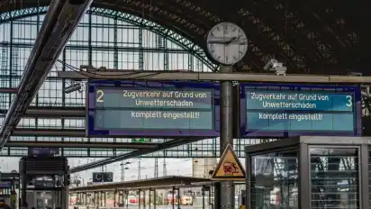 Auch am Montag wird der Zugverklehr am Bremer Hauptbahnhof nur eingeschänkt verkehren.