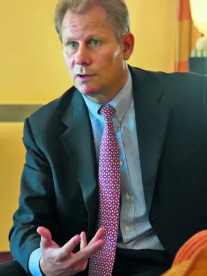 Andreas Schmitz, Präsident des Bundesverbandes deutscher Banken.