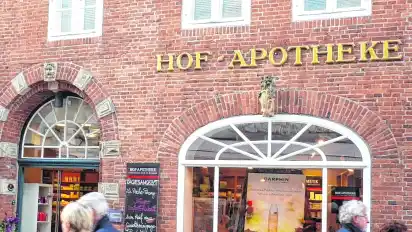 Die ehemalige Ratsapotheke in Oldenburg.