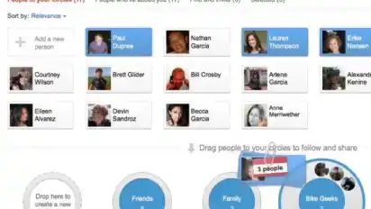 Bei Google dreht sich alles im Kreis: Circles heißt das Herzstück des neuen Netzwerks Google+.
