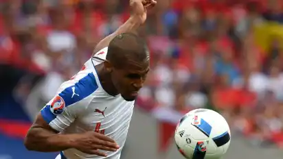 Theo Gebre Selassie im Spiel gegen Spanien.