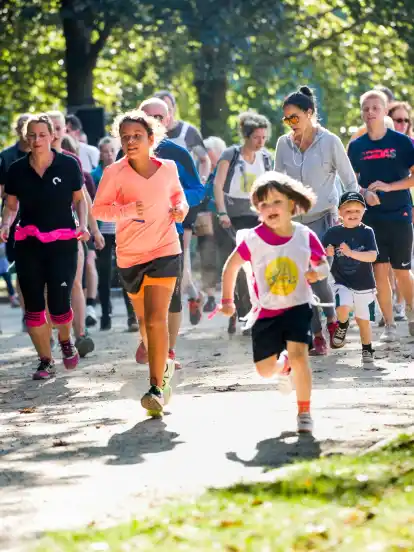 Jeder zurückgelegte Kilometer bringt der Krebsgesellschaft beim „Lauf zur Venus“ Geld.