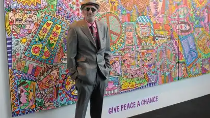 Der US-Künstler James Rizzi ist tot. Foto: Ingo Wagner