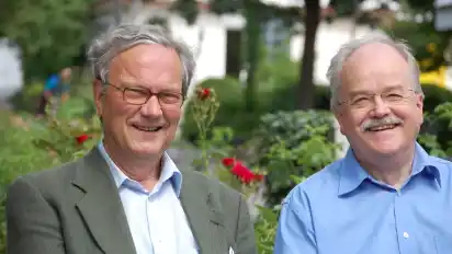 Carl Christian Hesse (links) und Gerhard Kellner bereiten die Gründung eines Kreisverbandes der Alternative für Deutschland (AfD) vor. Die Partei hat inzwischen auch eine Bundestagskandidaten für den Wahlkreis Osterholz-Verden nominiert.