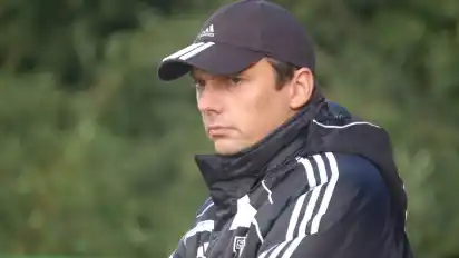 Der Trainer der SG Aumund-Vegesack, Kristian Arambasic.