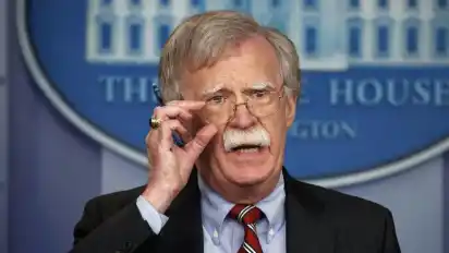 US-Sicherheitsberater John Bolton im Weißen Haus. Foto: Evan Vucci/AP