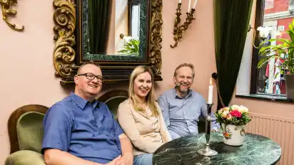 Den optimalen Mitbewohner finden – das ist das Ziel der Internetplattform Misambo. Frank Stelter (v.l.), Sarah Pahl und Steffen Maurer haben das Unternehmen gegründet. Seit Ende März ist das Portal online.