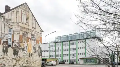 Früher Wurstfabrik, heute kreatives Zentrum: Die 46 Büros im ehemaligen Verwaltungsgebäude von Könecke sind bis auf fünf Räume vermietet.