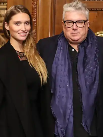 Hochzeit abgesagt: der Milliardär Hans-Georg Näder und Model Nathalie Scheil.