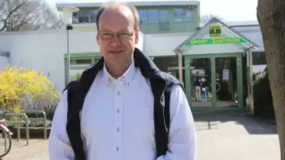 Björn Jeschke engagiert sich als Vorsitzender des TV Eiche Horn.