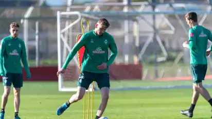 Nick Woltemade gilt bei Werder als Mann für die Zukunft. Auf Mallorca schnuppert er bei den Profis hinein.