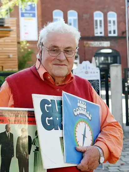Franz Gauker vor dem Alten Fundamt.