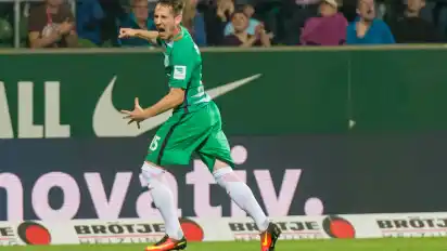Izet Hajrovic bejubelt seinen Führungstreffer.