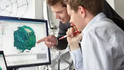 Viel Arbeit am Computer