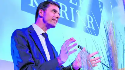 Festredner Peter Ritzenhoff sieht die regionalen Innovationsaktivitäten auf einem guten Weg.