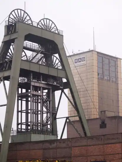 Die Auguste Victoria in Marl ist eine der letzten verbliebenen Ruhrgebietszechen.