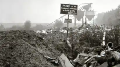 Die Altdeponie in Thedinghausen-Werder im Oktober des Jahres 1973.