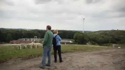 Ausblick: Am Utkiek kann auch die Landschaft bewundert werden.