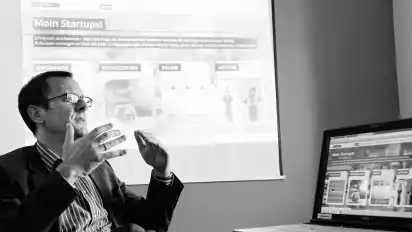 Senator Martin Günthner startet Startup Webseite