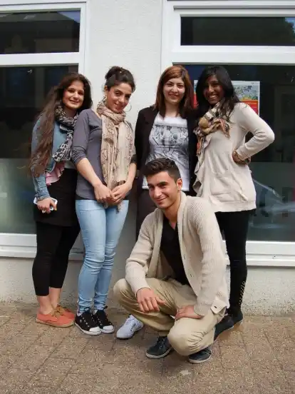 Das Team von "We United", das das Thema Diskriminierung im Film abhandelt.