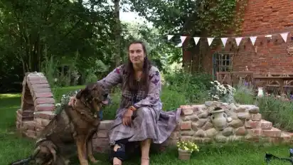 Kerstin Andersen öffnet am Wochenende im Rahmen der Offenen Pforte ihren Kräutergarten für Besucher.