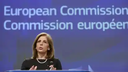 EU-Gesundheitskommissarin Stella Kyriakides. Foto: Johanna Geron/Pool Reuters/AP/dpa/Archiv