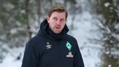 Florian Kohfeldt will mit seiner Mannschaft die drei Punkte in Bremen behalten.