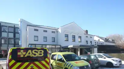Das Impfzentrum in Bremen-Nord wurde im Hotel Strandlust eingerichtet.